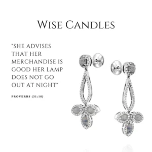 carmel sapphire earrings