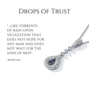 sapphire and diamond necklace