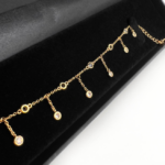 Spinel Chain Yellow Bracelet